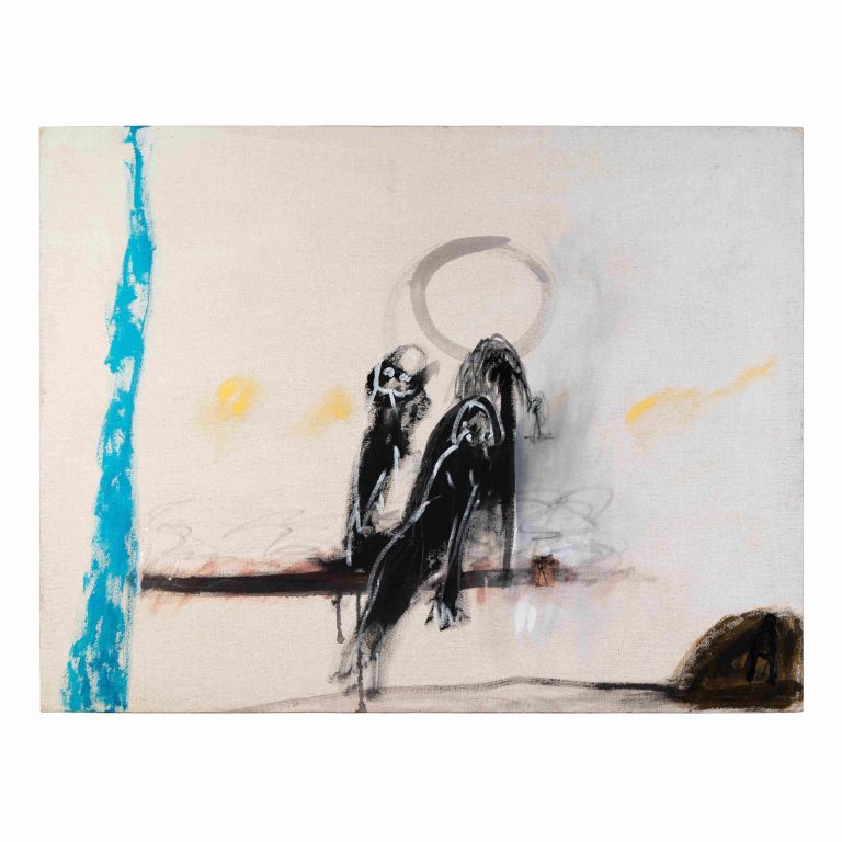 Foto cartel Tecnica mixta sobre tela 116x89cm copyright F.Belli BAIXA-Frédéric Belli: una retrospectiva